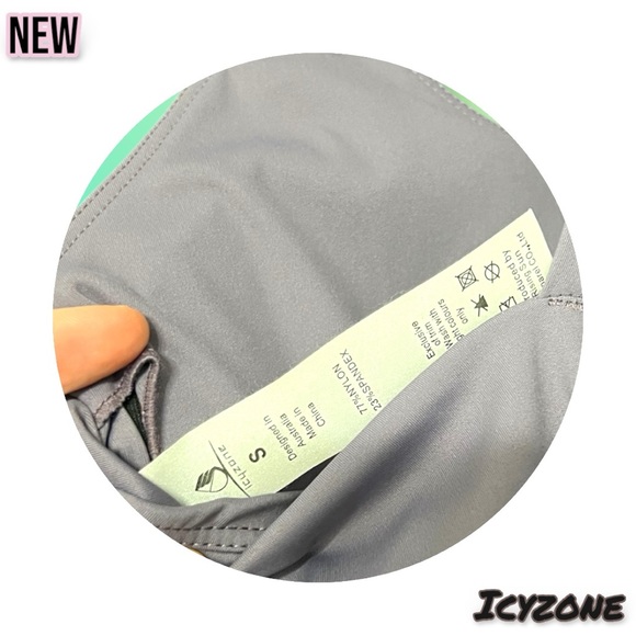 New icyzone Workout Tank Tops for Women Athletic Yoga Tops Open Back lilac - Picture 4 of 6